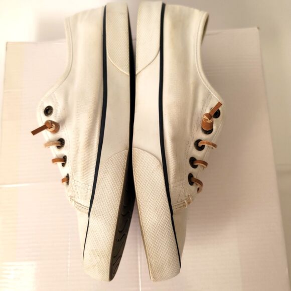 Sperry Crest Vibe Top-Sider Memory Foam White/Gold Women’s Sz 6.5 - Picture 9 of 15